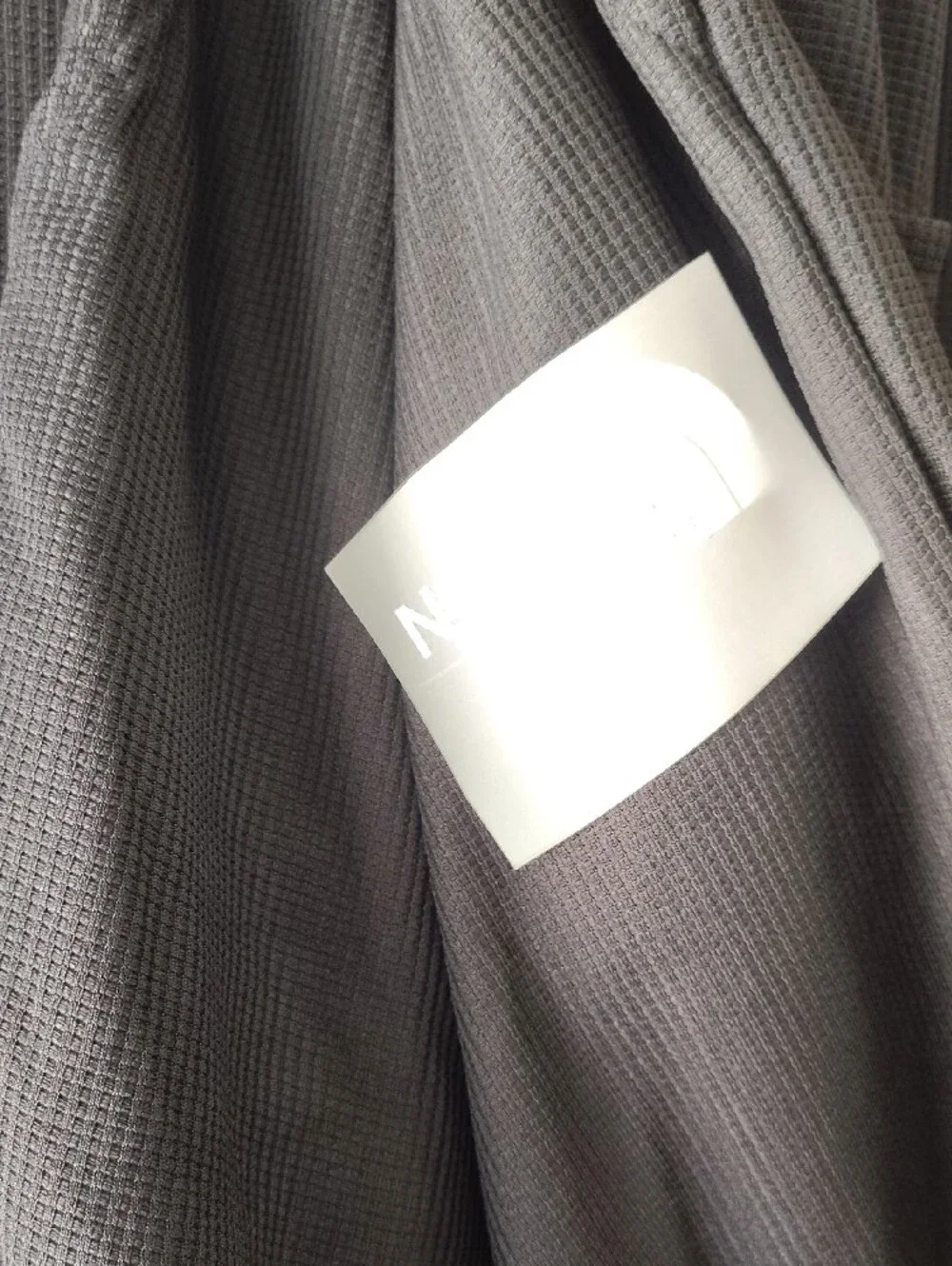 The North Face Black Tee with White Logo